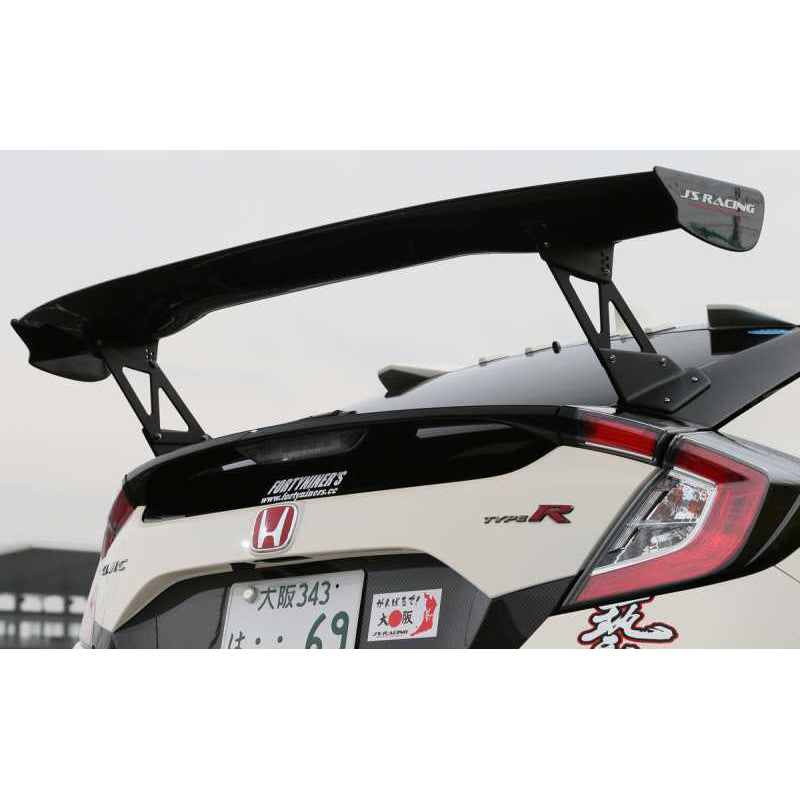 J's Racing - 3D GT Wing, Type 1, 1600mm, Wet Carbon (Honda Civic Type R FK8)