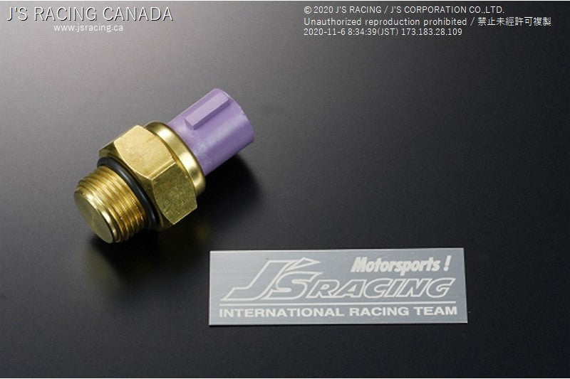 J's Racing - Low Temp Thermo Switch (Honda S2000 AP1/2)