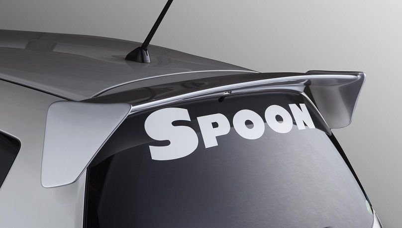 Spoon Sports - Team Sticker, White, 800mm