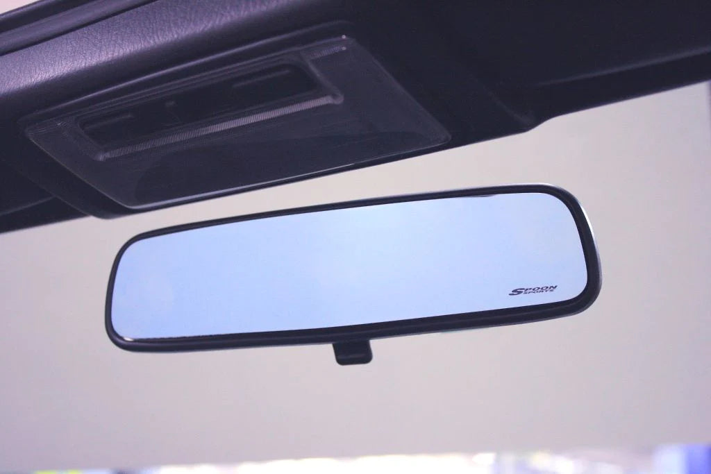 Spoon Sports - Blue Wide Rear View Mirror (DC2/5,DB8,EK4/9(JDM),NA1/2,GD3)