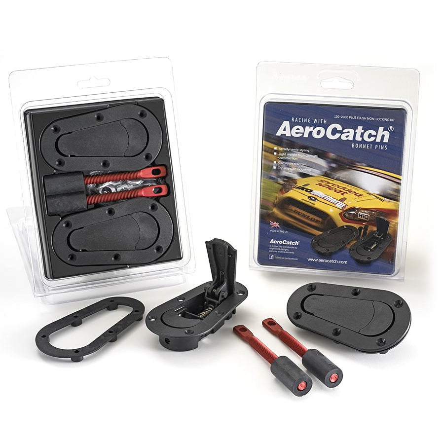 AeroCatch - Plus Flush Kit, Black