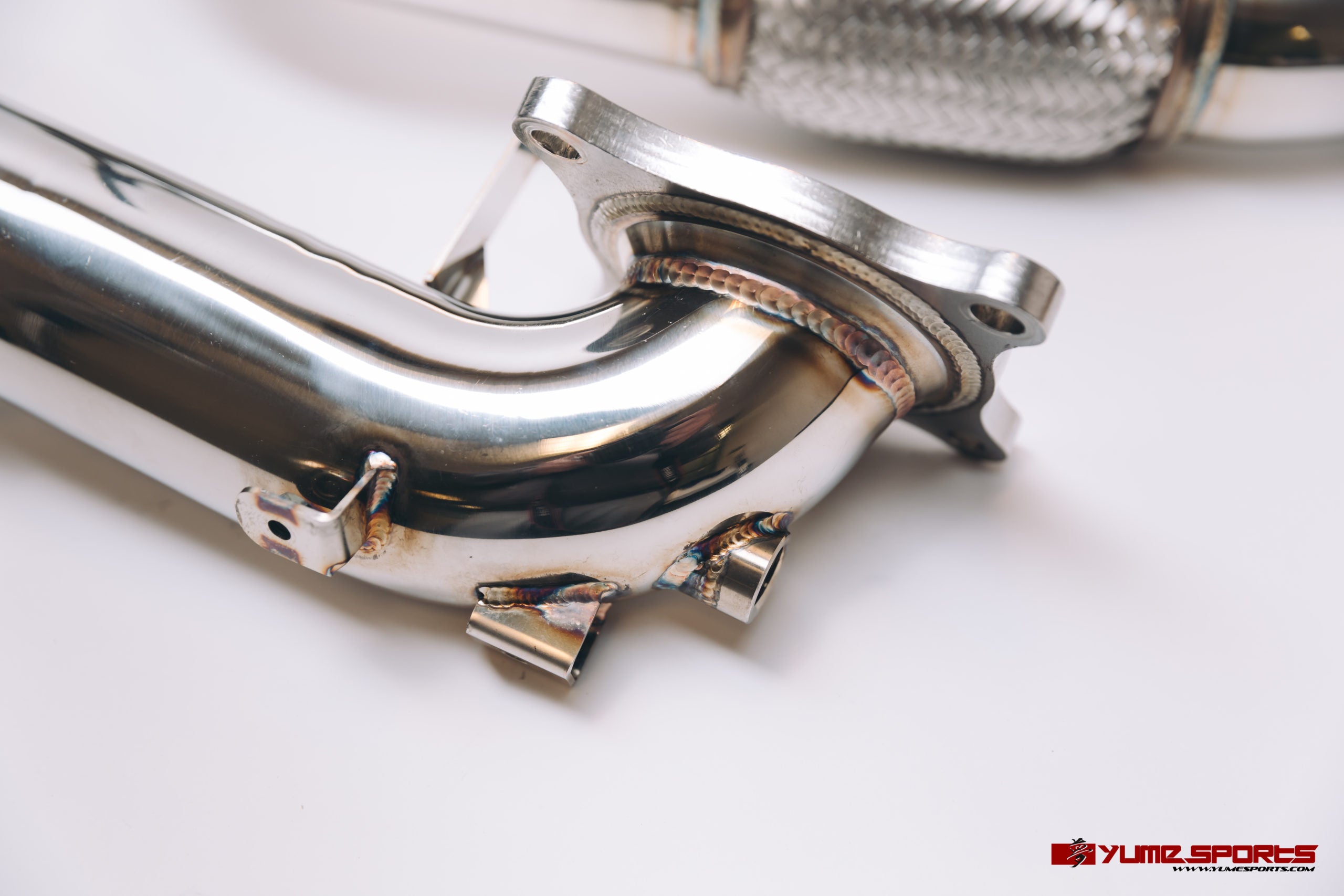EVS Tuning - Catless Downpipe & Front Pipe Combo (Honda Civic Type R FK8 2017+)