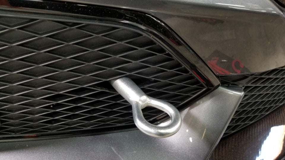 EVS Tuning - Front Tow Hook Adapter Rev.2 (Honda Civic Type R FK8)