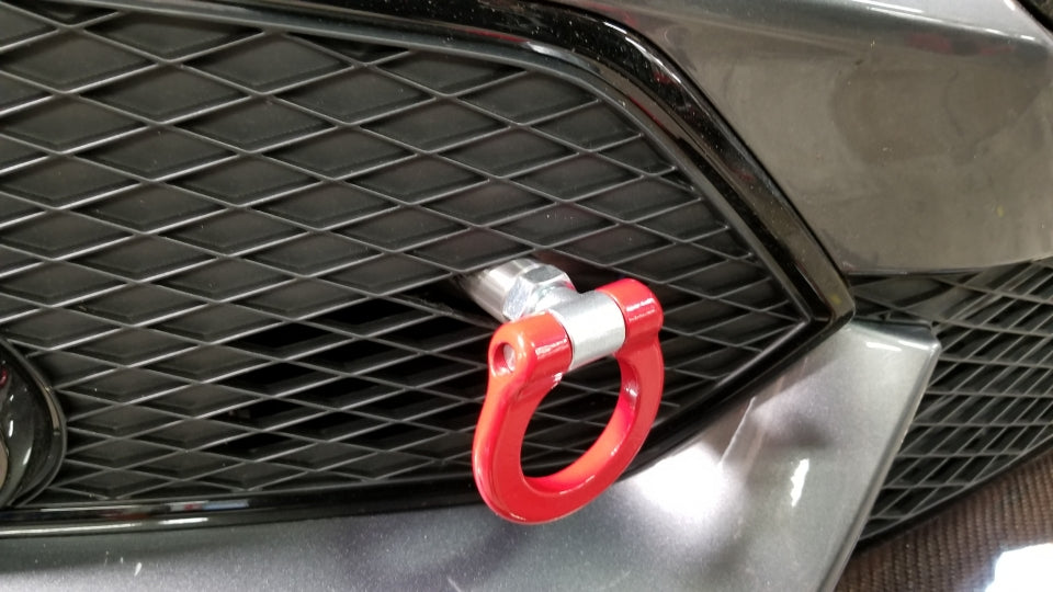 EVS Tuning - Front Tow Hook Adapter Rev.2 (Honda Civic Type R FK8)