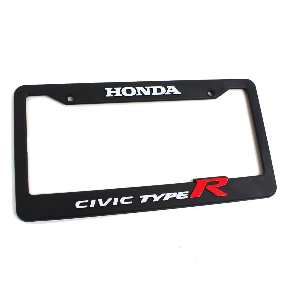 Honda - Licensed Honda Civic Type R License Plate Frame