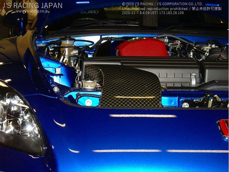 J's Racing - Air Duct, Carbon, Normal Bonnet (Honda S2000 AP1/2)