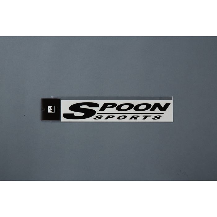 Spoon Sports - Logo Sticker, Black