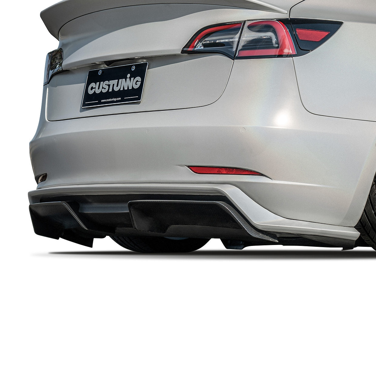 CUSTuning Rear Diffuser - Tesla Model 3