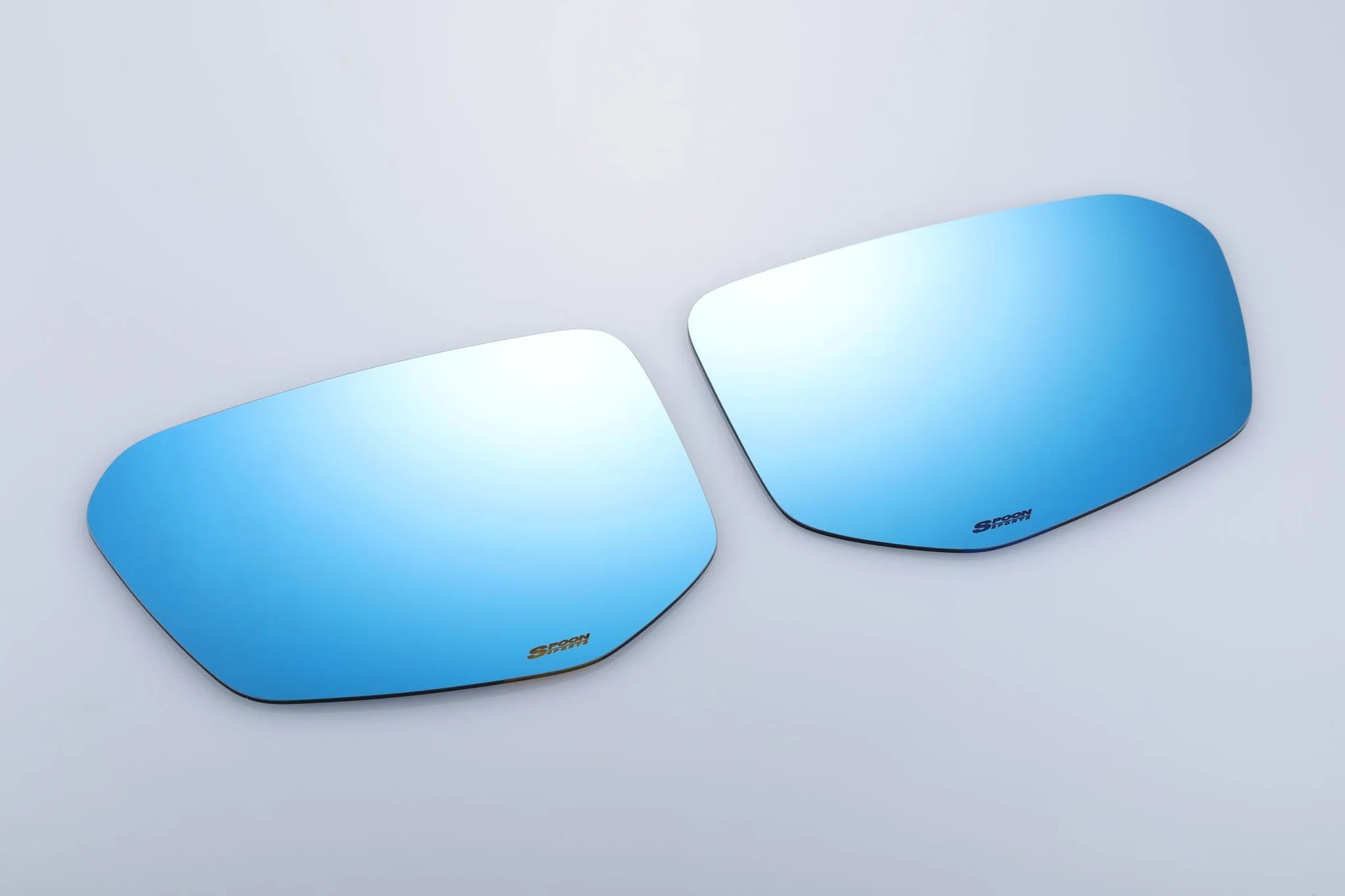 Spoon Sports - Blue Wide Door Mirror Set (FK7, FC1, FK8)
